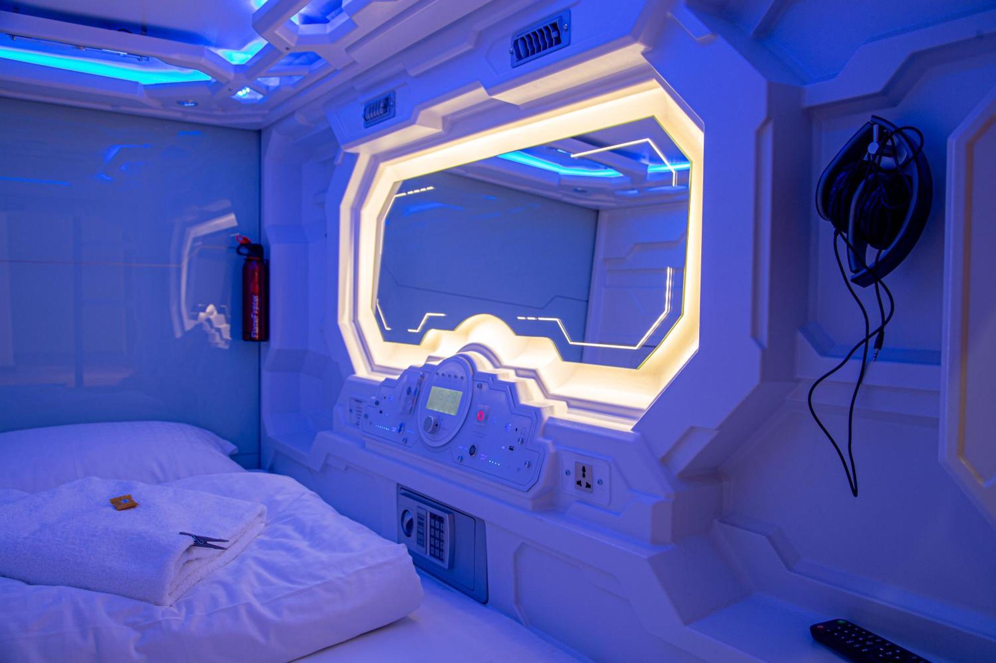 Hotel kapsułowy Spacehotel Karlsruhe